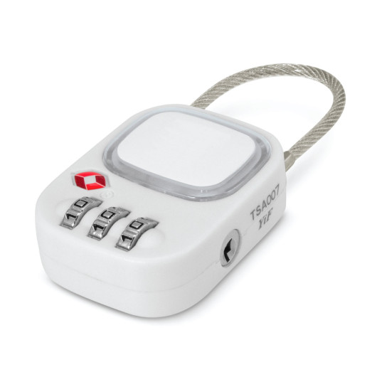 Clear Branded Luggage Locks